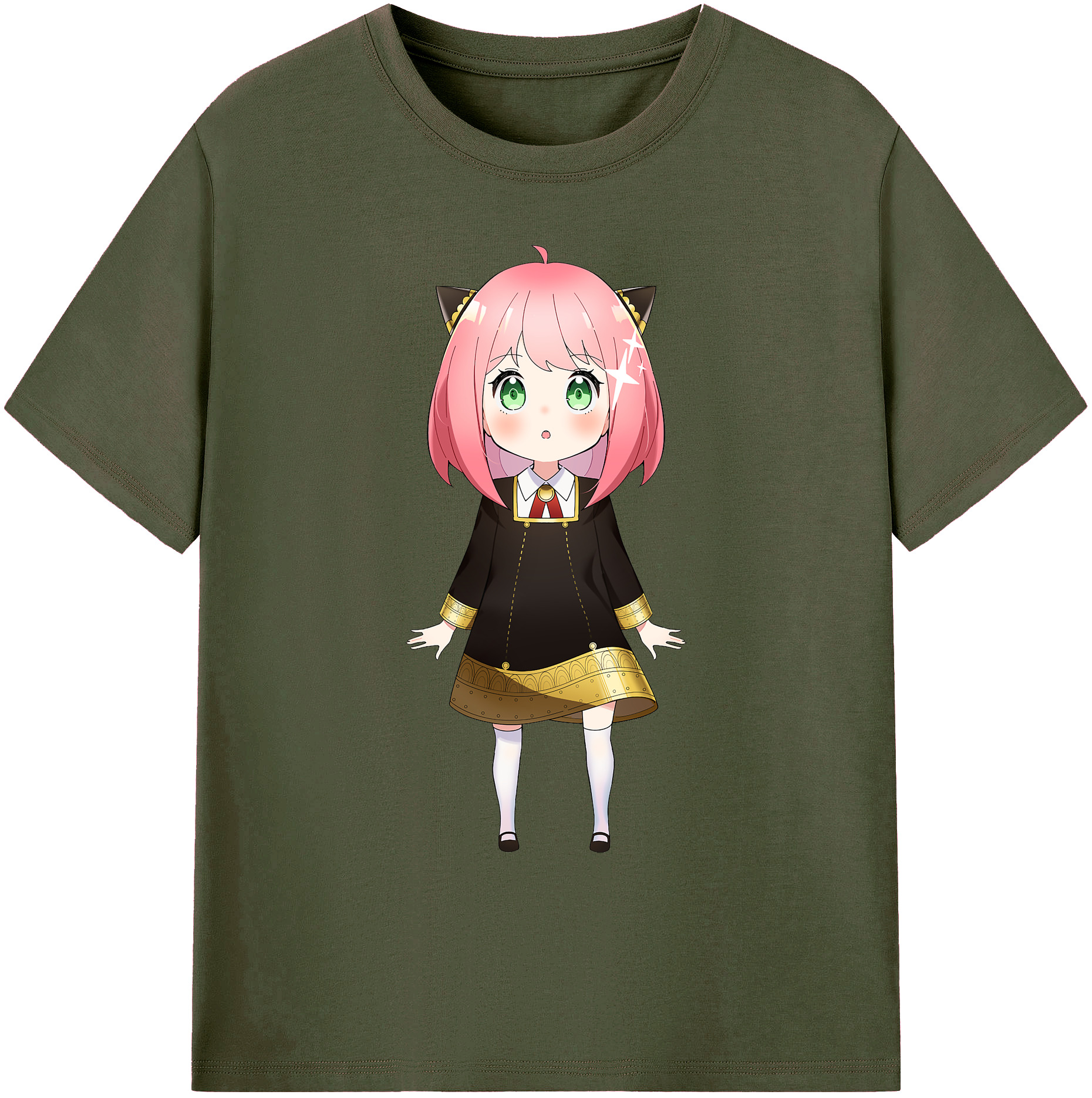 （画像用） SPY×FAMILY间谍家家酒 綿100％ メンズ半袖Tシャツ｜肌触りやわらか＆通気性